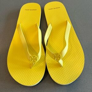 Tory Burch Mini Minnie Flip Flop Firefly Yellow